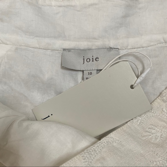 NWT Joie Size 10 Lisley Shorts Embroidered Linen - Picture 6 of 10